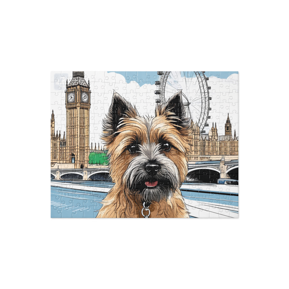 PugMug Custom Cairn Terrier Jigsaw Puzzle