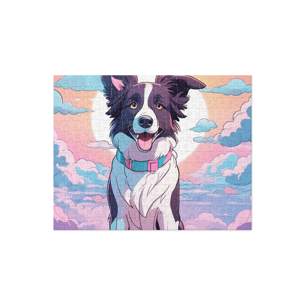 PugMug Custom Border Collie Jigsaw Puzzle