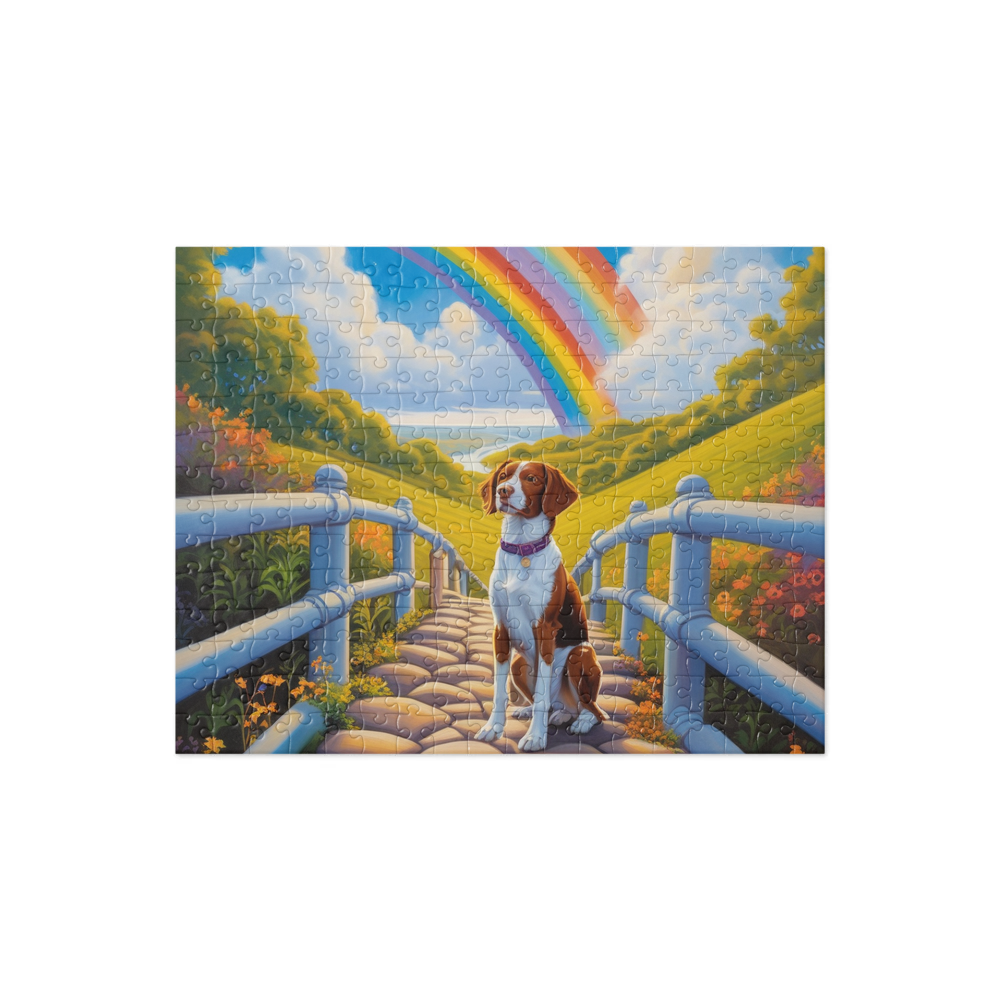 PugMug Custom Brittany Dog Jigsaw Puzzle