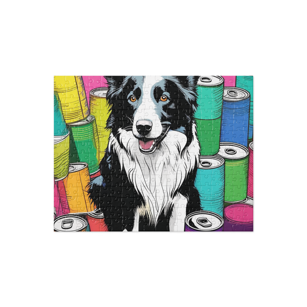 PugMug Custom Border Collie Jigsaw Puzzle