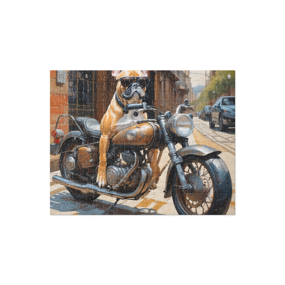PugMug Custom Tan French Bulldog Jigsaw Puzzle