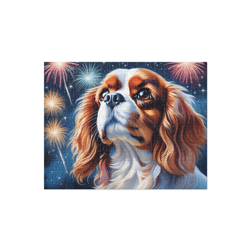PugMug Custom Cavalier King Charles Spaniel Jigsaw Puzzle