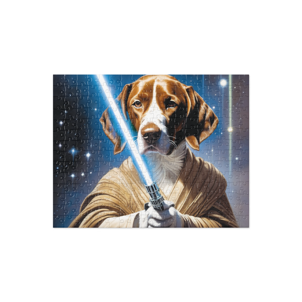 PugMug Custom Pointer Dog Jigsaw Puzzle