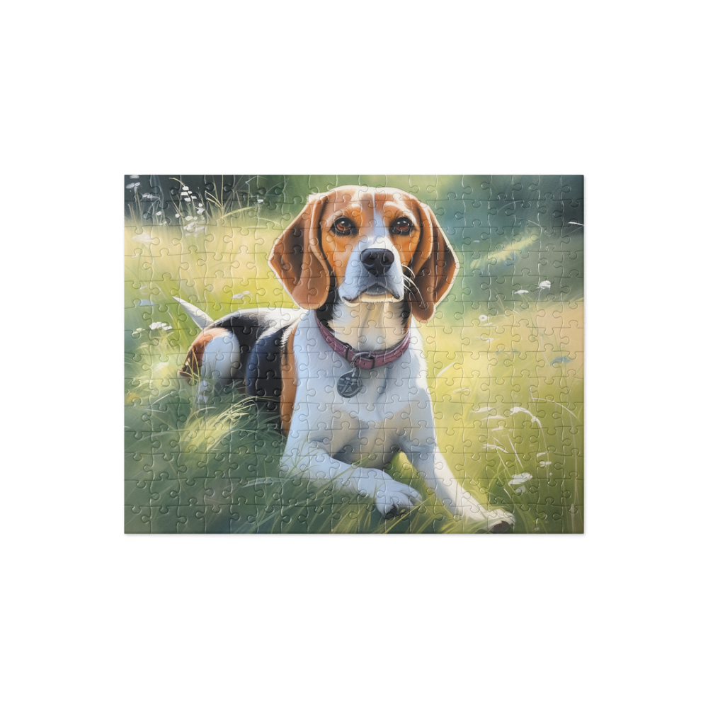 PugMug Custom Beagle Jigsaw Puzzle