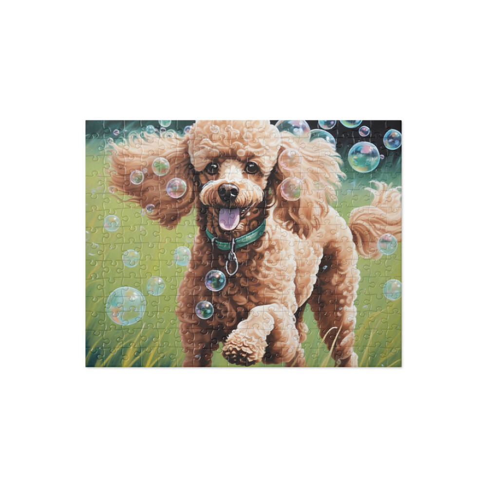 PugMug Custom Tan Poodle Jigsaw Puzzle
