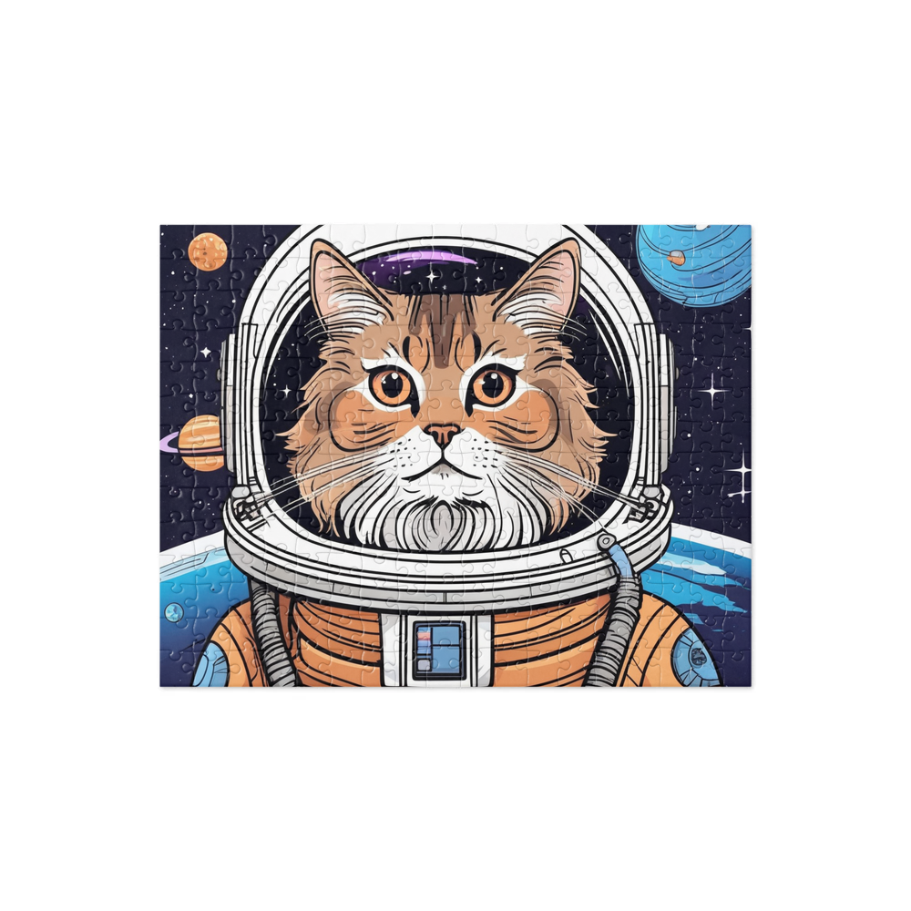 PugMug Custom Tabby Persian Cat Jigsaw Puzzle