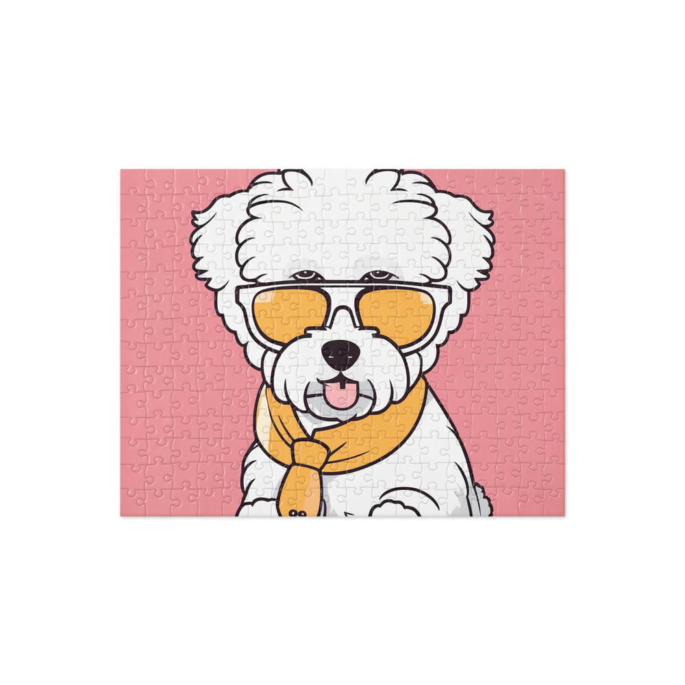 PugMug Custom Bichons Frise Jigsaw Puzzle