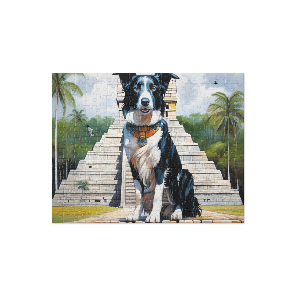 PugMug Custom Border Collie Jigsaw Puzzle