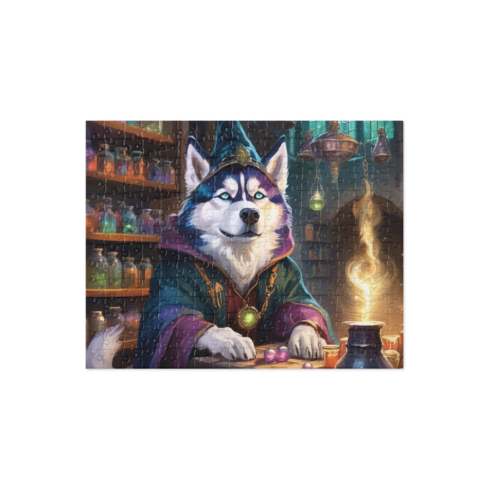 PugMug Custom Siberian Husky Jigsaw Puzzle