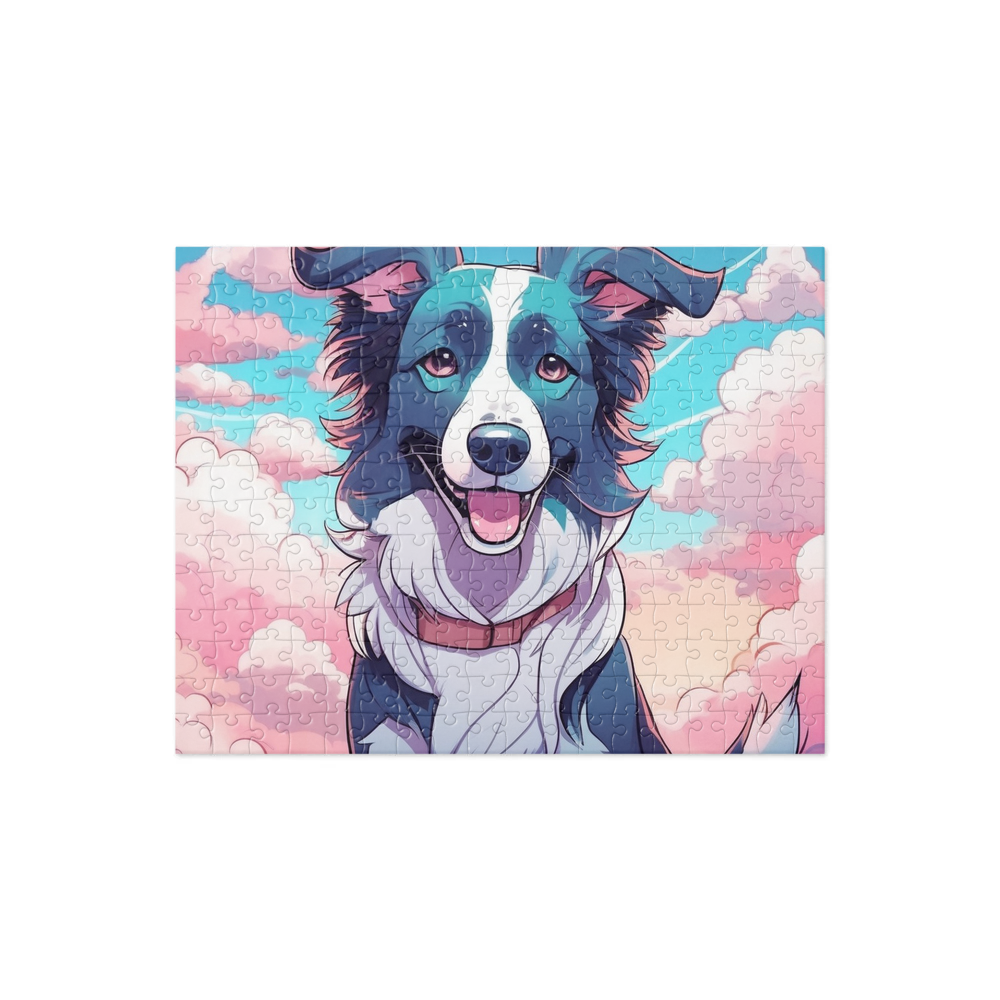 PugMug Custom Border Collie Jigsaw Puzzle