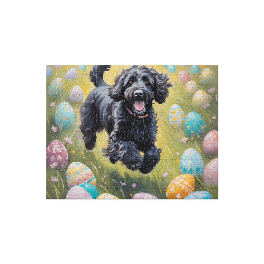 PugMug Custom Portuguese Water Dog Jigsaw Puzzle