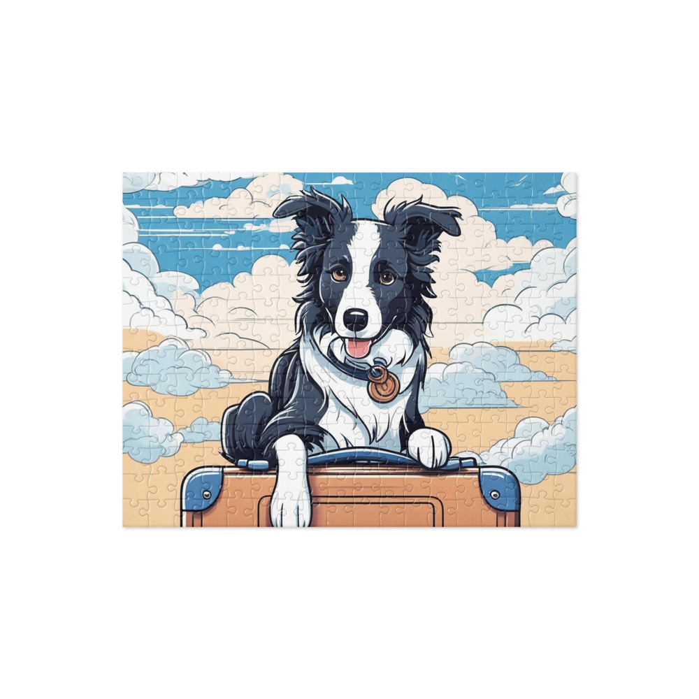 PugMug Custom Border Collie Jigsaw Puzzle