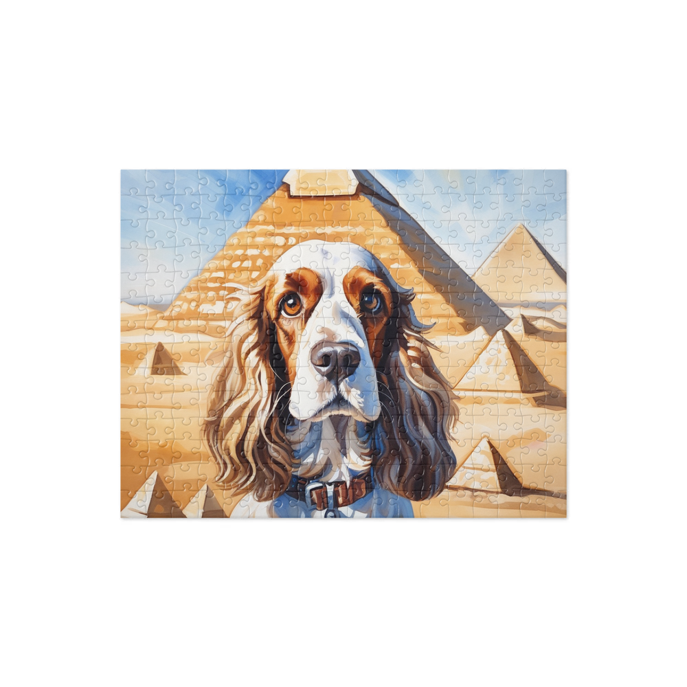PugMug Custom English Cocker Spaniel Jigsaw Puzzle