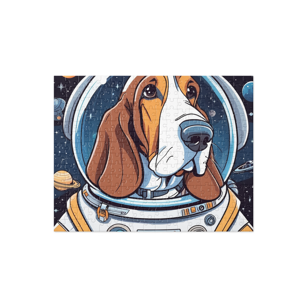 PugMug Custom Basset Hound Jigsaw Puzzle