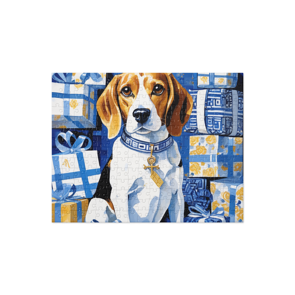 PugMug Custom Beagle Jigsaw Puzzle