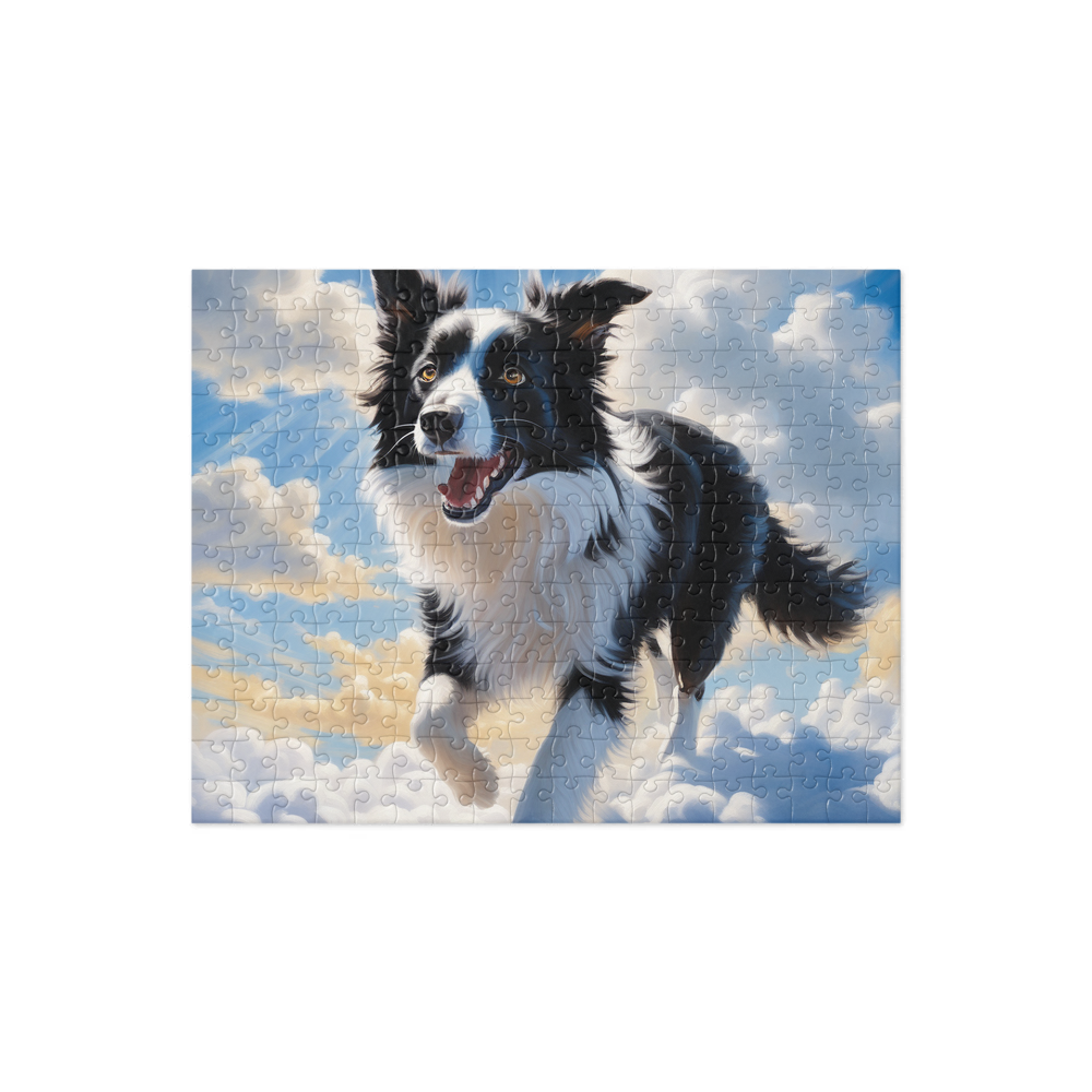 PugMug Custom Border Collie Jigsaw Puzzle