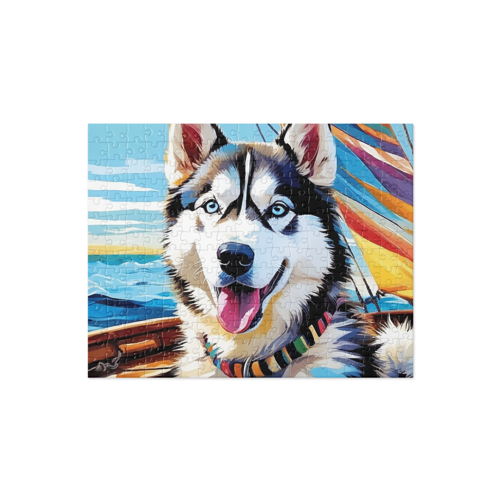 PugMug Custom Siberian Husky Jigsaw Puzzle