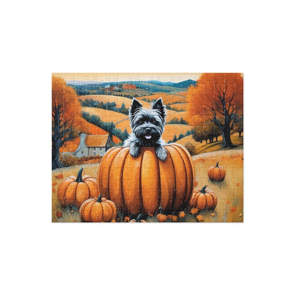 PugMug Custom Cairn Terrier Jigsaw Puzzle