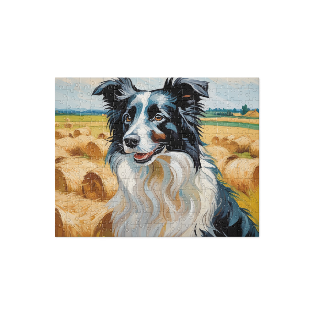PugMug Custom Border Collie Jigsaw Puzzle