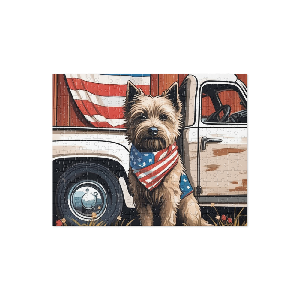 PugMug Custom Cairn Terrier Jigsaw Puzzle