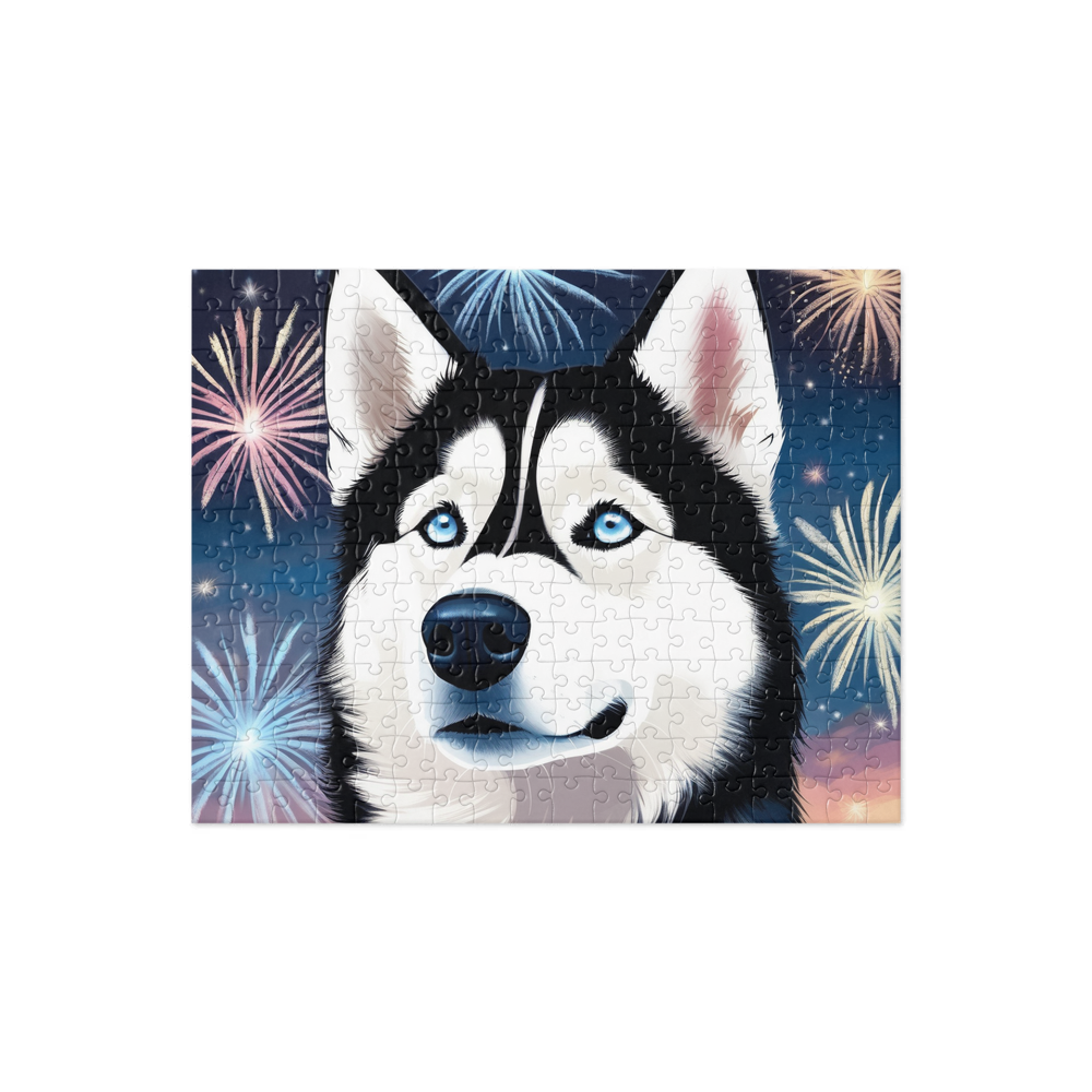 PugMug Custom Siberian Husky Jigsaw Puzzle