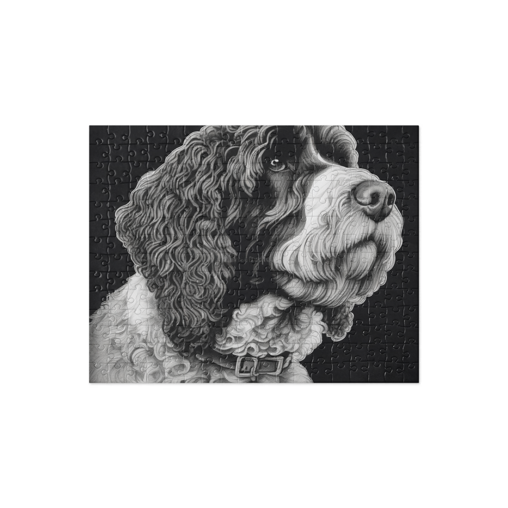 PugMug Custom Portuguese Water Dog Jigsaw Puzzle