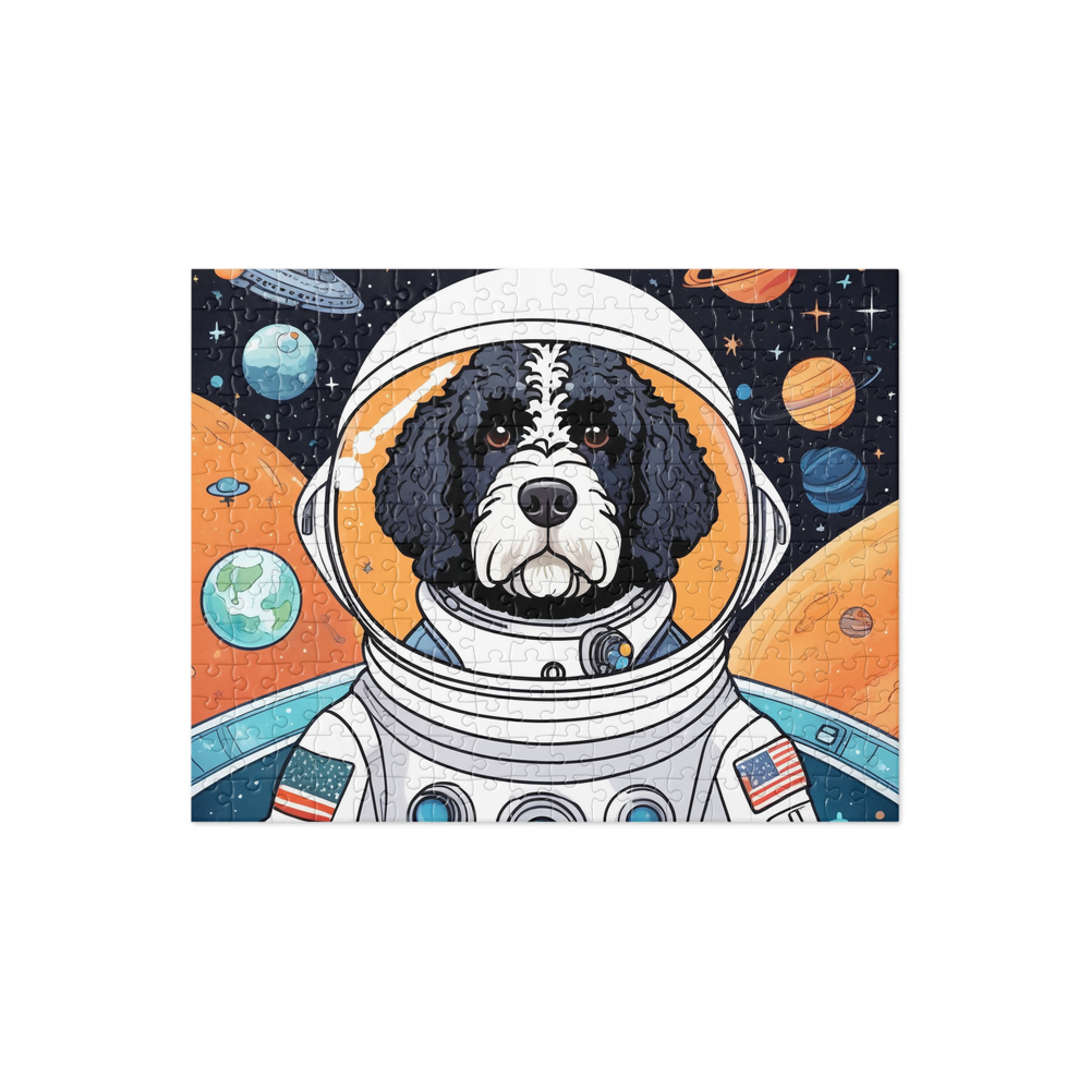 PugMug Custom Portuguese Water Dog Jigsaw Puzzle