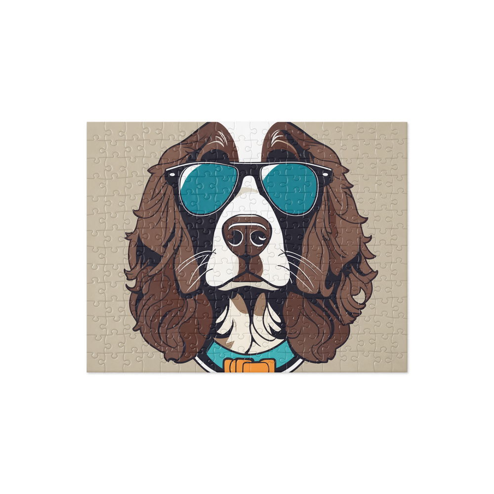 PugMug Custom English Springer Spaniel Jigsaw Puzzle