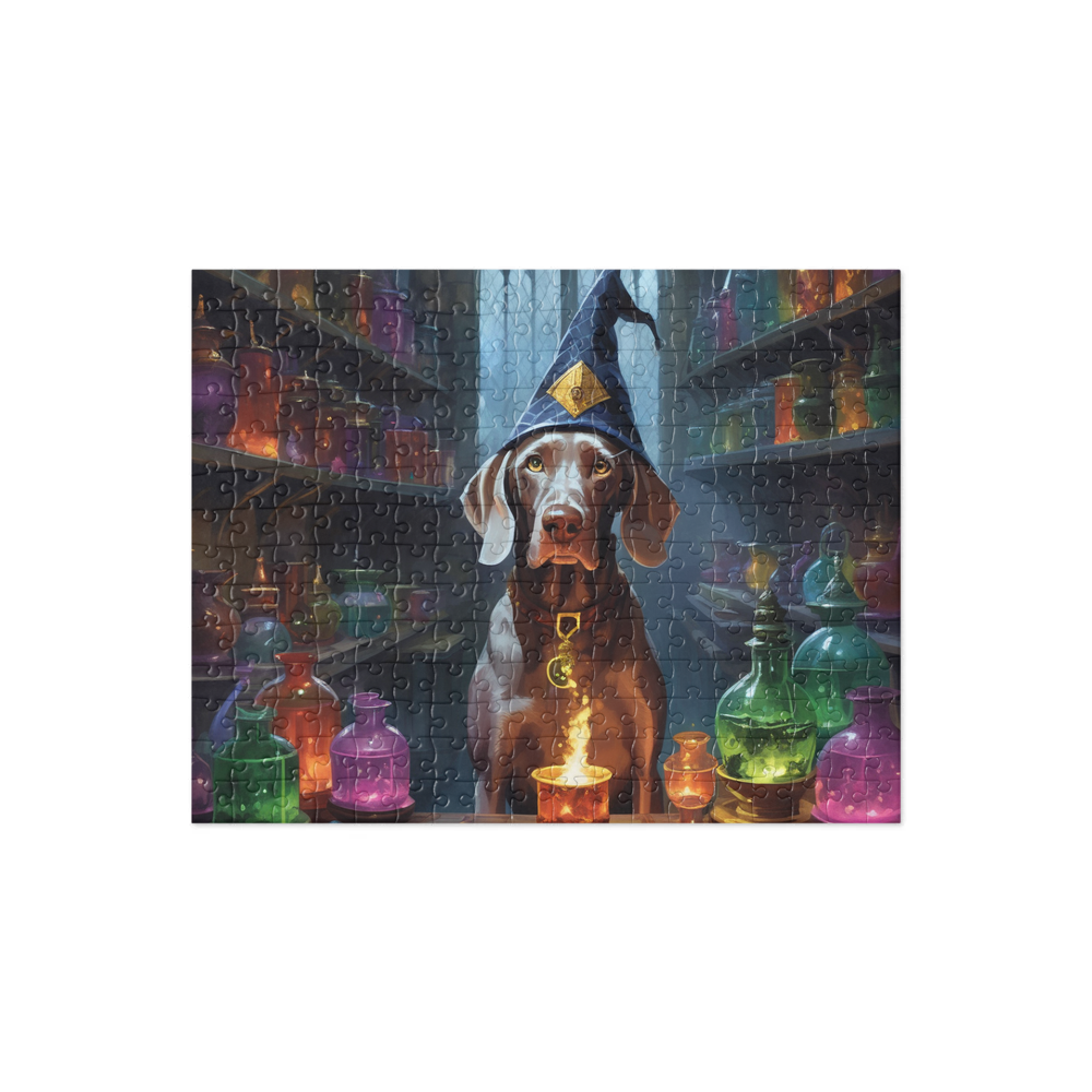 PugMug Custom Weimaraner Jigsaw Puzzle