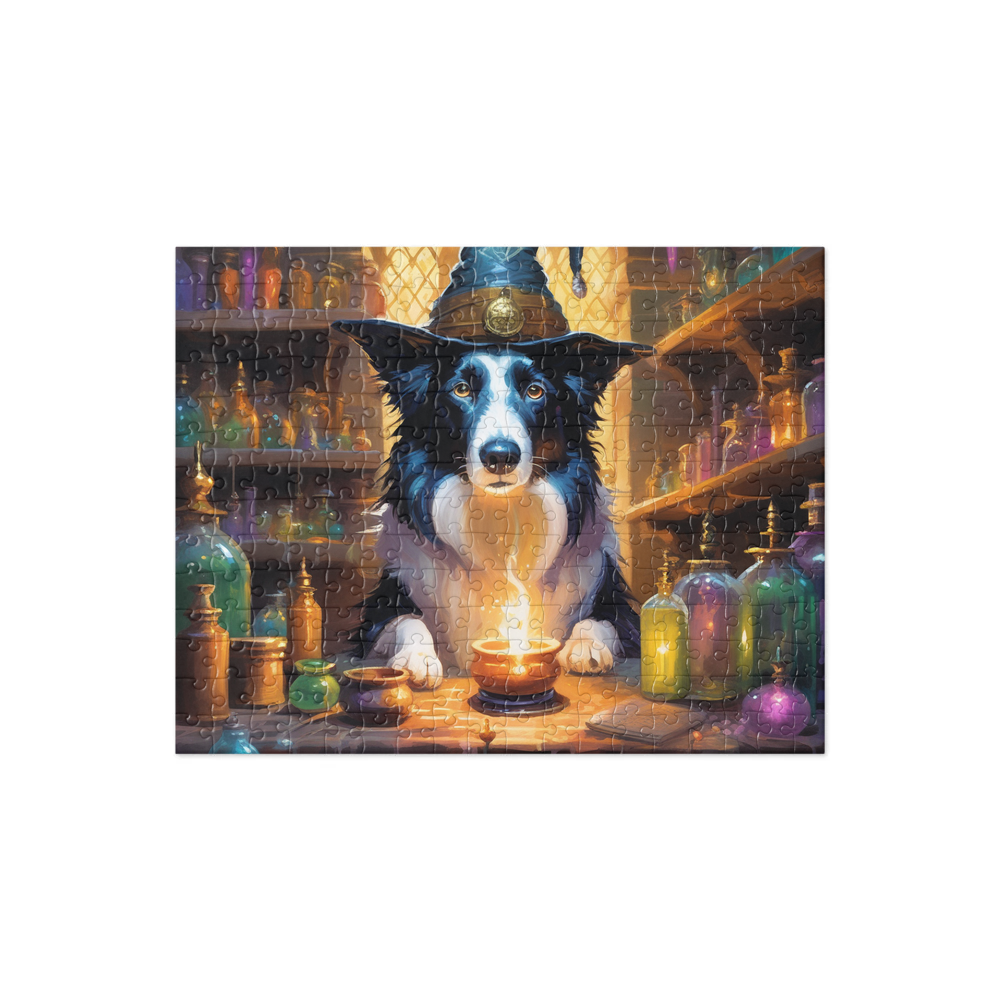 PugMug Custom Border Collie Jigsaw Puzzle