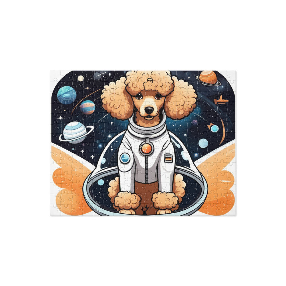 PugMug Custom Tan Poodle Jigsaw Puzzle