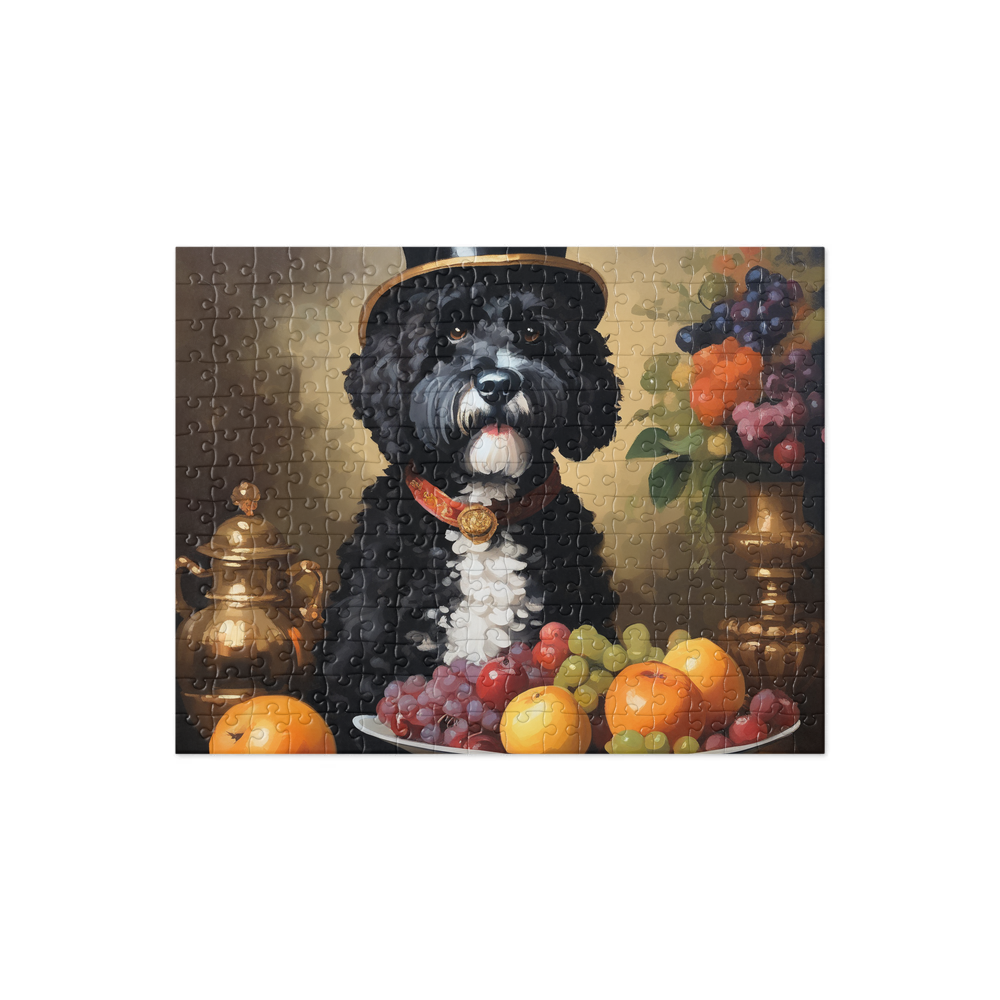 PugMug Custom Portuguese Water Dog Jigsaw Puzzle