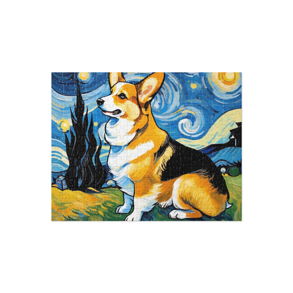 PugMug Custom Pembroke Welsh Corgi Jigsaw Puzzle
