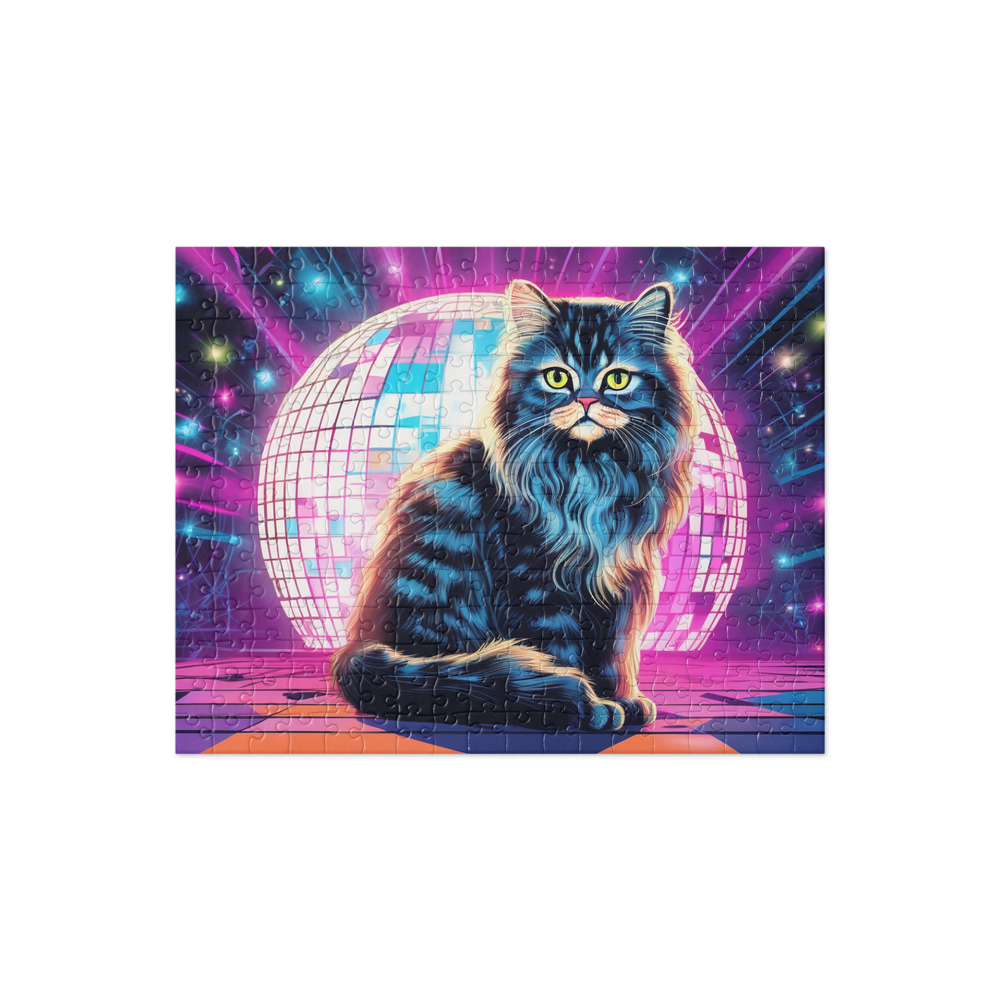 PugMug Custom Tabby Persian Cat Jigsaw Puzzle
