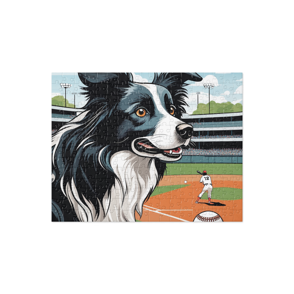 PugMug Custom Border Collie Jigsaw Puzzle