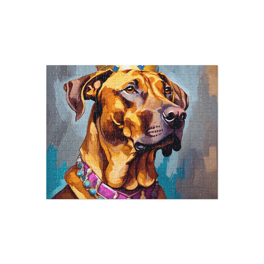 PugMug Custom Rhodesian Ridgeback Jigsaw Puzzle