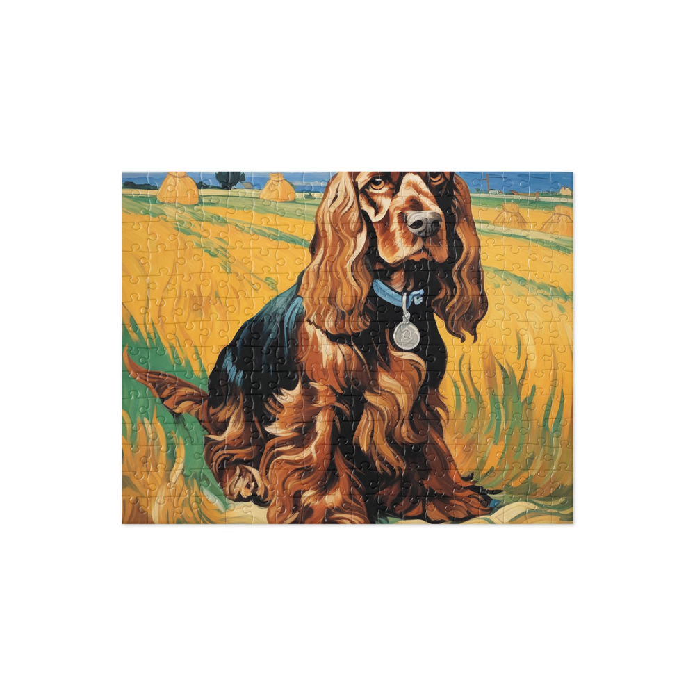 PugMug Custom English Cocker Spaniel Jigsaw Puzzle