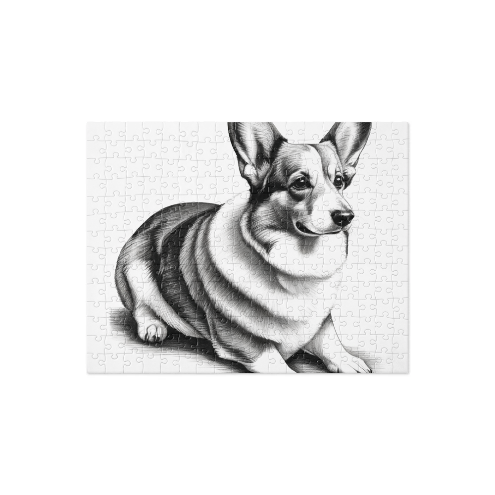 PugMug Custom Pembroke Welsh Corgi Jigsaw Puzzle