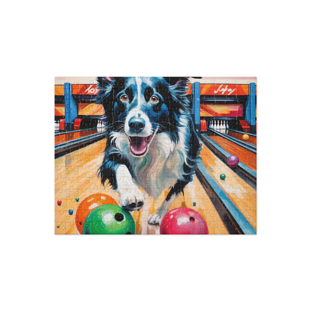 PugMug Custom Border Collie Jigsaw Puzzle