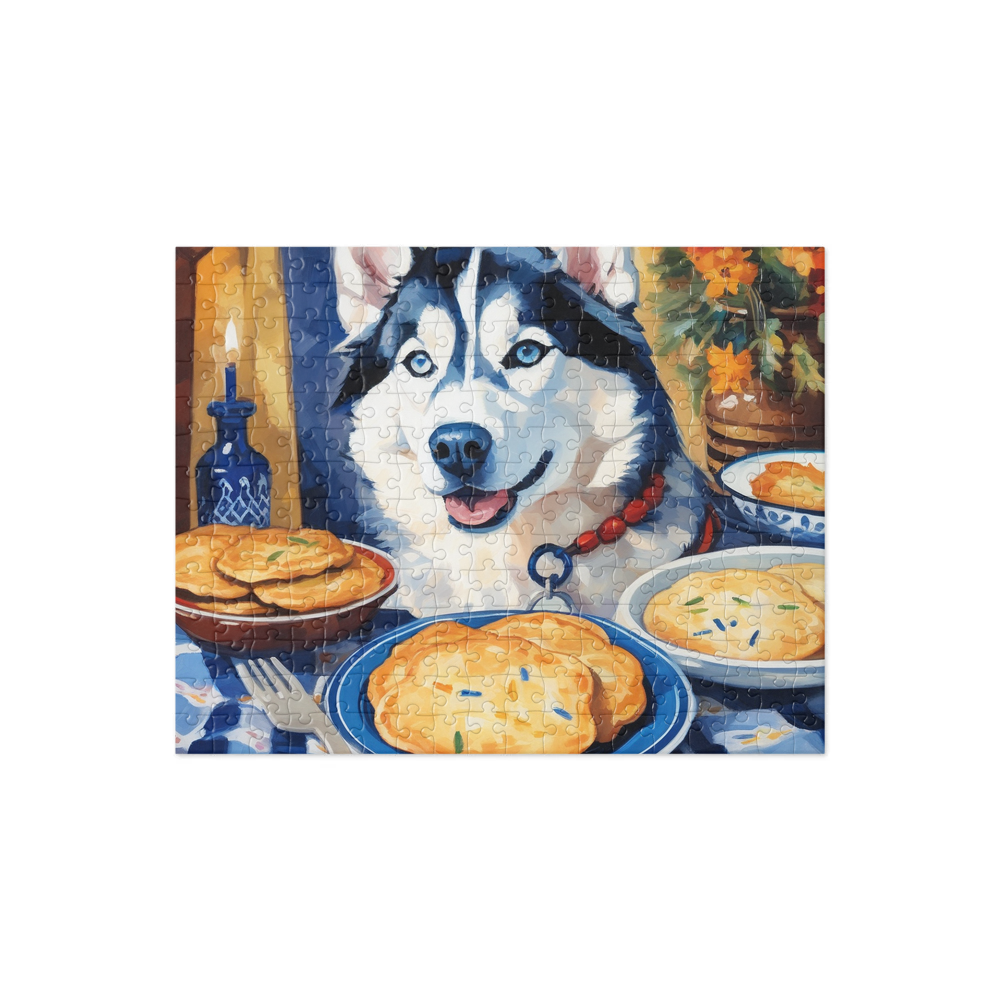 PugMug Custom Siberian Husky Jigsaw Puzzle