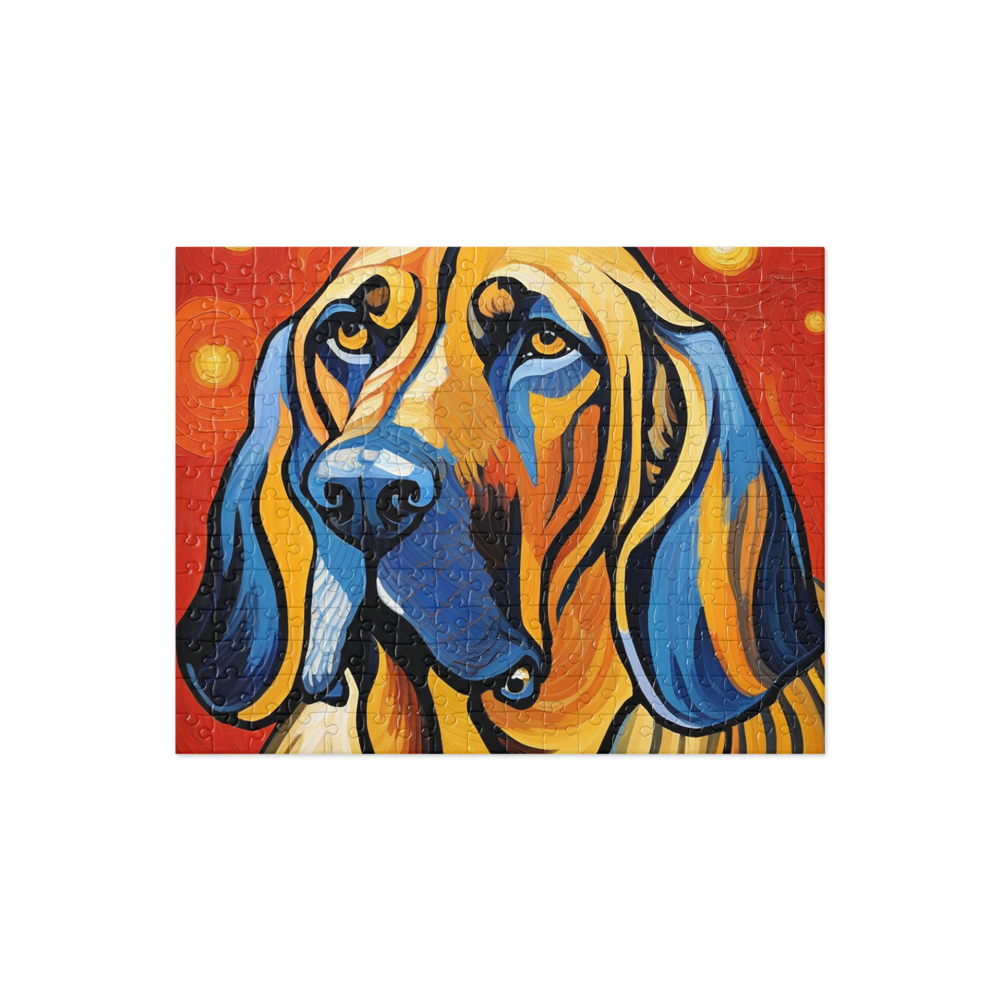PugMug Custom Bloodhound Jigsaw Puzzle