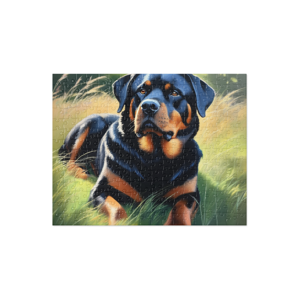 PugMug Custom Rottweiler Jigsaw Puzzle