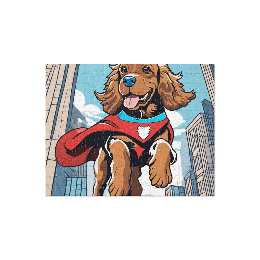 PugMug Custom English Cocker Spaniel Jigsaw Puzzle