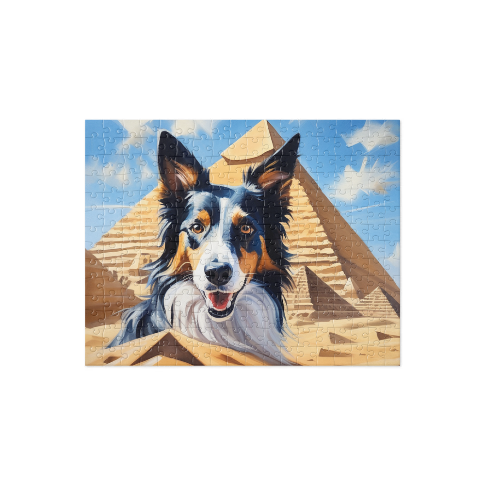 PugMug Custom Border Collie Jigsaw Puzzle