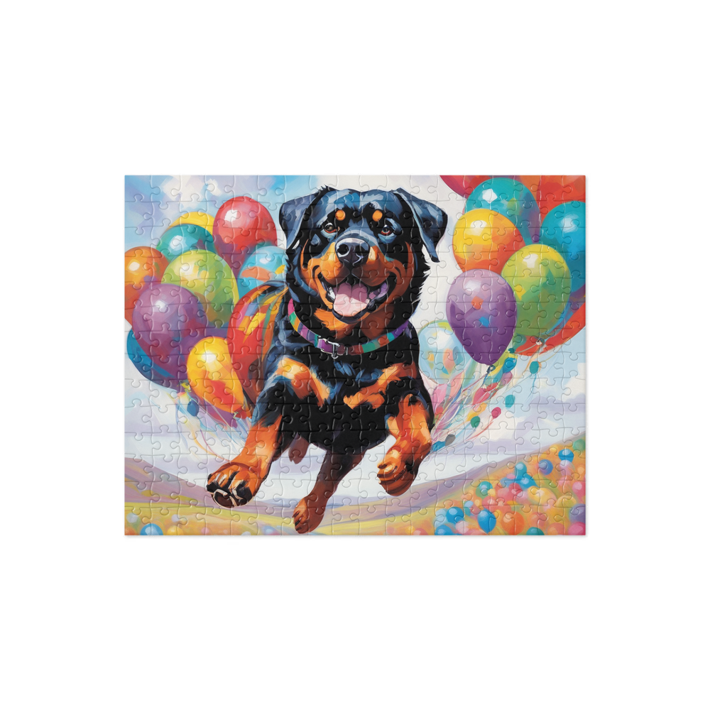 PugMug Custom Rottweiler Jigsaw Puzzle