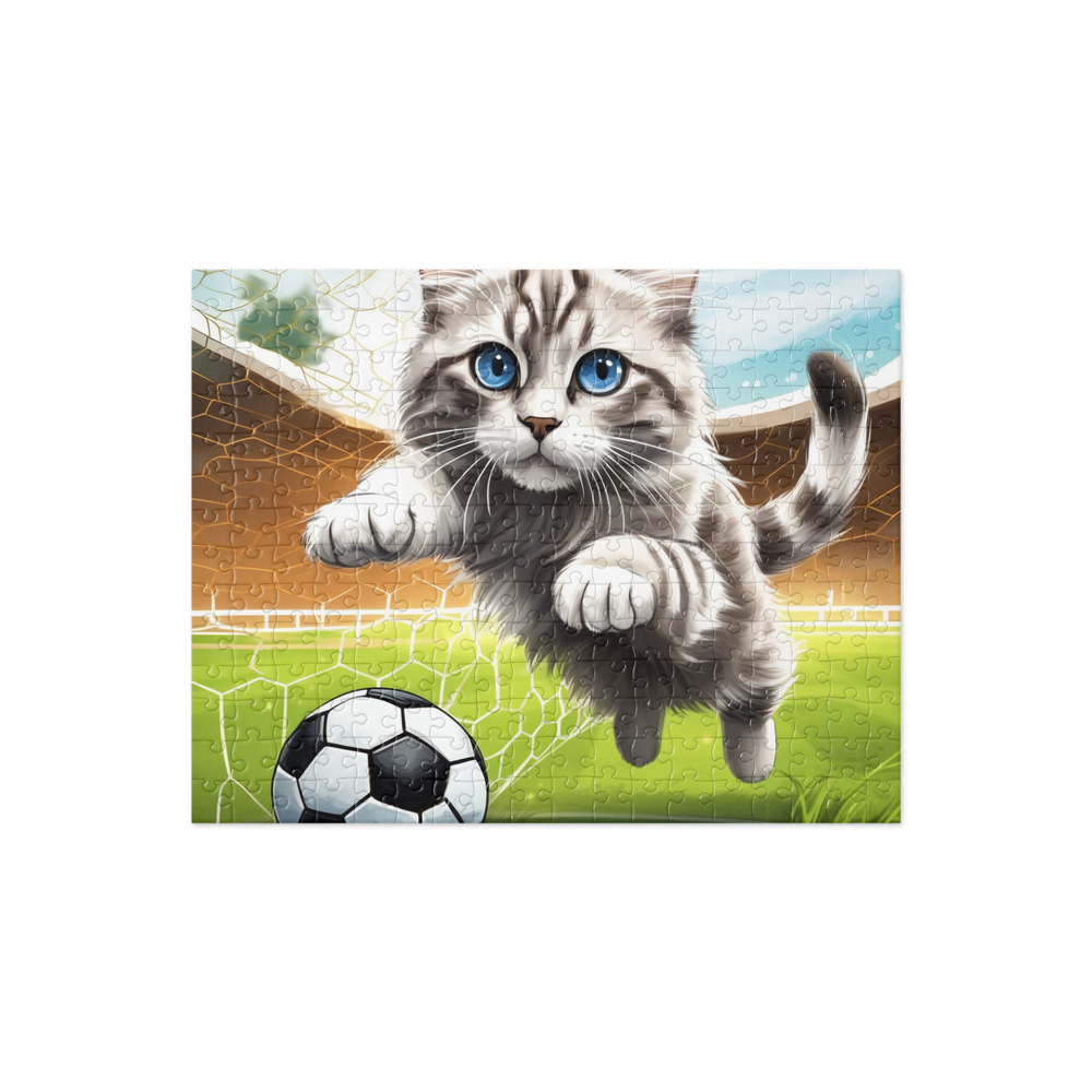 PugMug Custom Tabby Ragdoll Cat Jigsaw Puzzle
