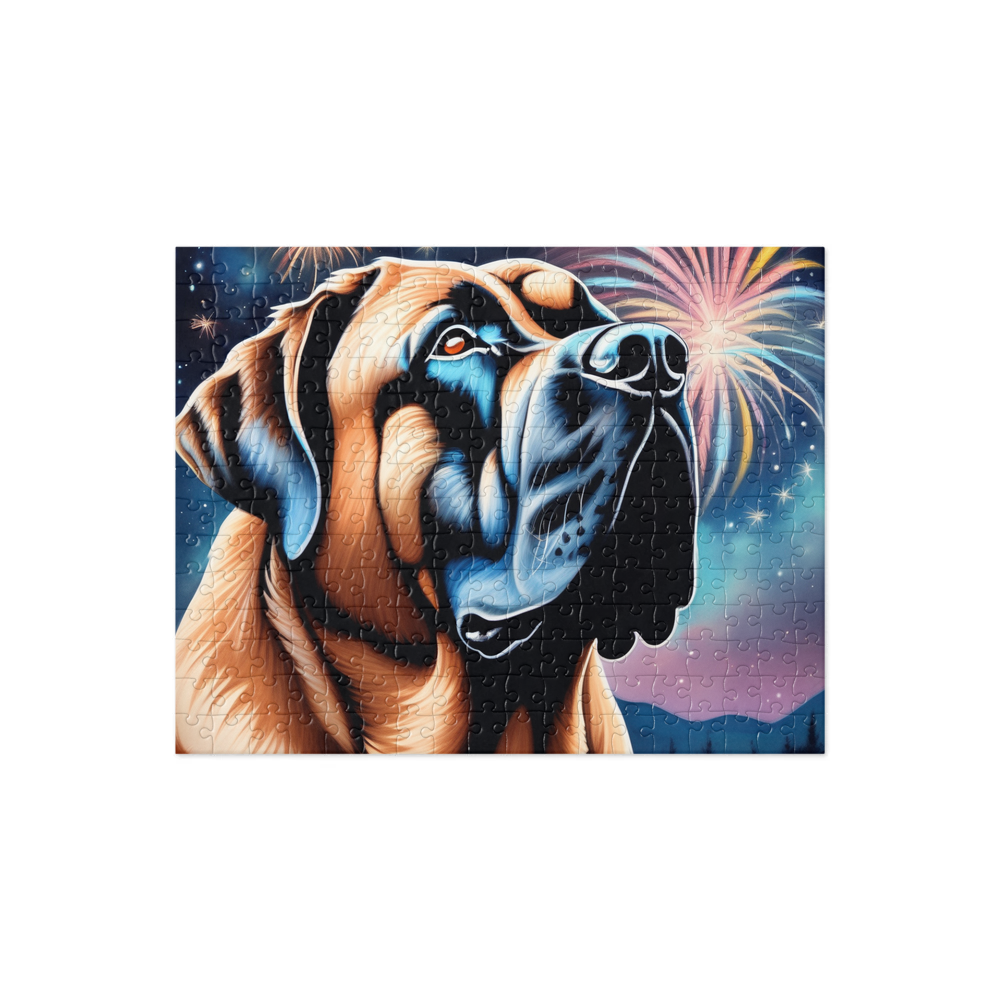 PugMug Custom Mastiff Jigsaw Puzzle