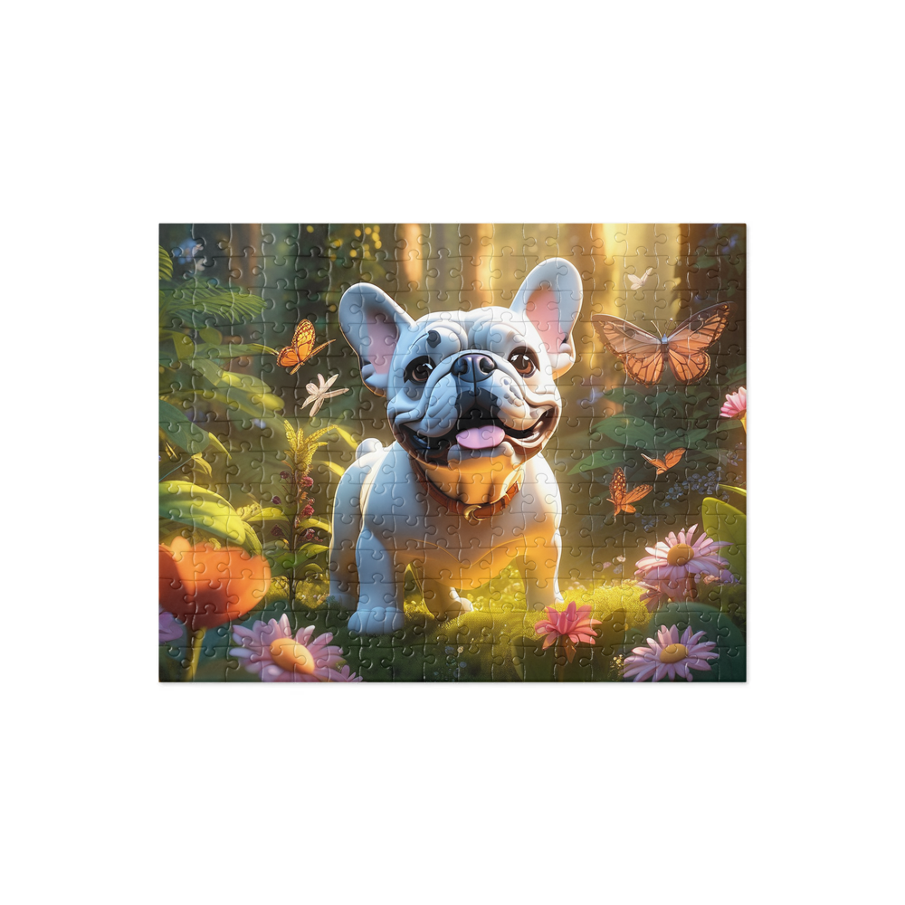PugMug Custom Bulldog Jigsaw Puzzle