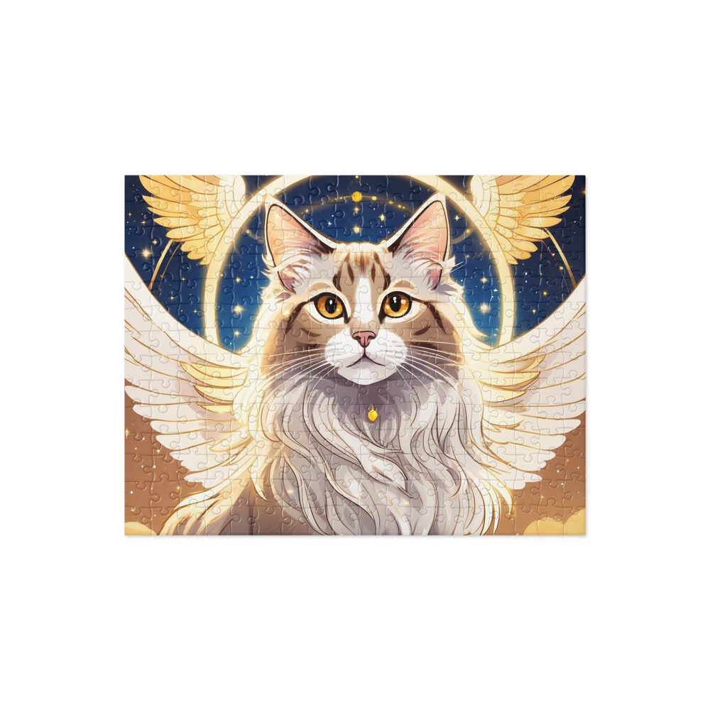 PugMug Custom Tabby Ragdoll Cat Jigsaw Puzzle