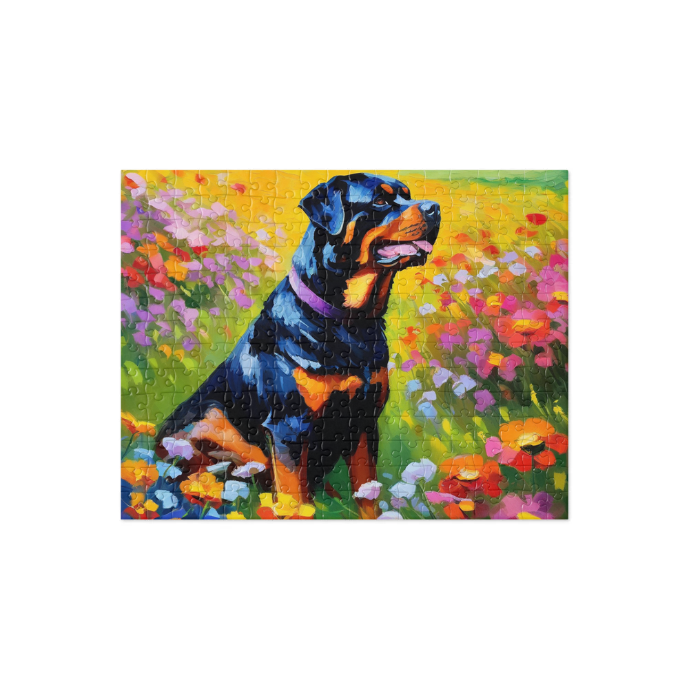 PugMug Custom Rottweiler Jigsaw Puzzle